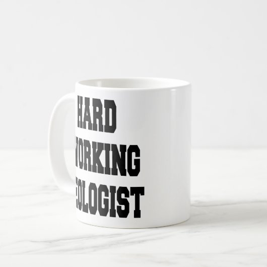 Arbeitsgeologe Kaffeetasse (Vorderseite Links)