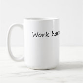 Arbeitsharter Snack oft - Motivation Kaffeetasse (Links)