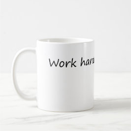 Arbeitsharter Snack oft - Motivation Kaffeetasse