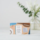 Arbeitskarte für Anwaltskanzlei Visitenkarte (Stehend Vorderseite)