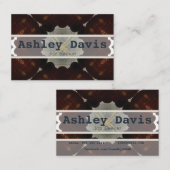 Arbeitskarten Visitenkarte (Vorne/Hinten)