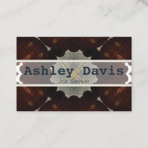 Arbeitskarten Visitenkarte