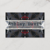 Arbeitskarten Visitenkarte (Vorderseite)