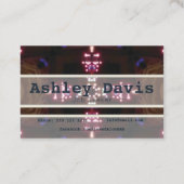 Arbeitskarten Visitenkarte (Rückseite)