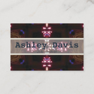 Arbeitskarten Visitenkarte