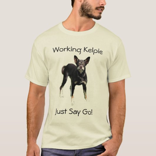 ArbeitsKelpie T-Shirt (Vorderseite)