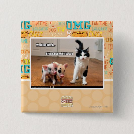 Arbeitskitte Button (Vorderseite)