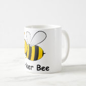 Arbeitskraft-Biene Kaffeetasse (VorderseiteRechts)