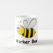 Arbeitskraft-Biene Kaffeetasse (Mittel)