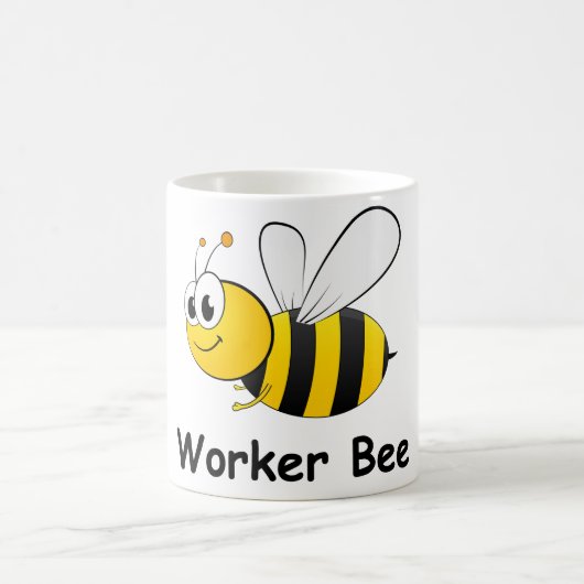 Arbeitskraft-Biene Kaffeetasse (Mittel)