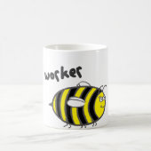 Arbeitskraft-Biene Kaffeetasse (Mittel)