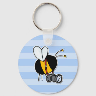 Arbeitskraftbiene - Fotograf Schlüsselanhänger