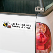 Arbeitskraftbiene - Gebäck-Koch Autoaufkleber (Auf Lkw)