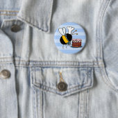 Arbeitskraftbiene - Gebäck-Koch Button (Beispiel)