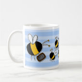 Arbeitskraftbiene - Lehrer Kaffeetasse (Links)