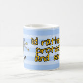 Arbeitskraftbiene - Polizeibeamte Kaffeetasse (Mittel)