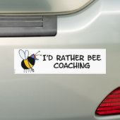 Arbeitskraftbiene - Trainer Autoaufkleber (Auf Auto)