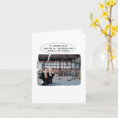 Arbeitskräfte alle entlassene Karte (Gelbe Blume)