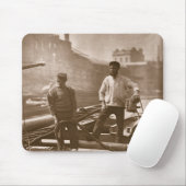 Arbeitskräfte auf der "stillen Landstraße", 'vom Mousepad (Mit Mouse)