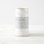 Arbeitskräfte der Welt, vereinigen! Stein Bierglas (Mittel)