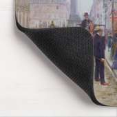 Arbeitskräfte, die den Maison Paquin verlassen Mousepad (Ecke)