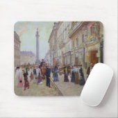 Arbeitskräfte, die den Maison Paquin verlassen Mousepad (Mit Mouse)