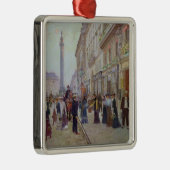 Arbeitskräfte, die den Maison Paquin verlassen Ornament Aus Metall (Rechts)