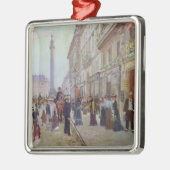 Arbeitskräfte, die den Maison Paquin verlassen Ornament Aus Metall (Links)