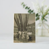 Arbeitskräfte für Esso in Aruba Postkarte (Stehend Vorderseite)