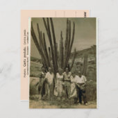 Arbeitskräfte für Esso in Aruba Postkarte (Vorne/Hinten)