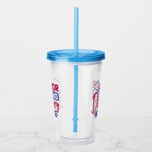 Arbeitskräfte- und Lieferkrankenversorgung Acryltrinkbecher (Rechts)