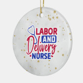 Arbeitskräfte- und Lieferkrankenversorgung | Grau  Keramik Ornament (Links)