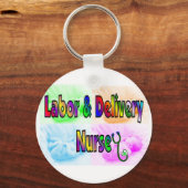 Arbeitskräfte- und Zustellungskrankheiten Schlüsselanhänger (Vorderseite)