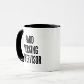 Arbeitsleiter Tasse (Vorderseite Links)