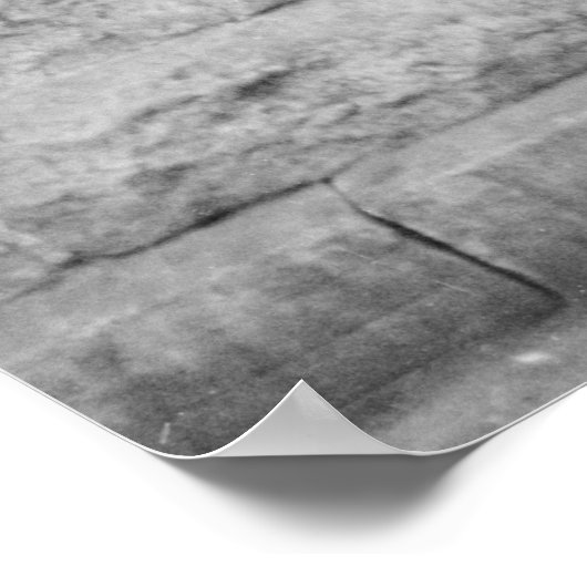 Arbeitslose Bergleute Poster (Ecke)