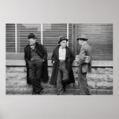 Arbeitslose Bergleute Poster (Vorne)