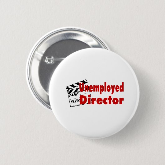 Arbeitsloser Direktor Button (Vorne & Hinten)