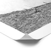 Arbeitsloser Elch Teepee 1916 Poster (Ecke)