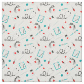 Arbeitsmaterial für niedliche Krankenschwestern Stoff (Muster)