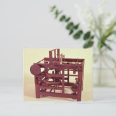 Arbeitsmodell eines Sitzes Postkarte (Stehend Vorderseite)