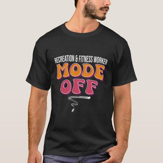 Arbeitsmodus der Fitness für Freizeit T-Shirt (Vorderseite)