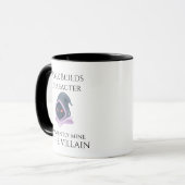 Arbeitsmoral Bösewicht Tasse (Vorderseite Links)