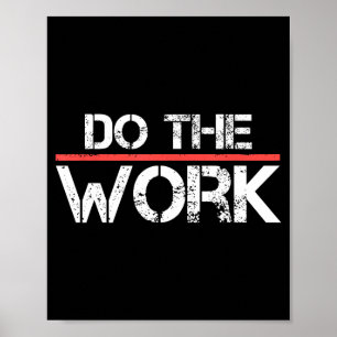 Arbeitsmotivations-Positives-Inspirierendes-Zitat Poster