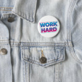 Arbeitsmotivierende Typografie-Quote Button (Beispiel)