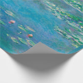 ARBEITSPAPIER: CLAUDE MONET: WASSERLILIEN GESCHENKPAPIER (Ecke)