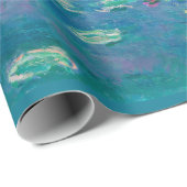 ARBEITSPAPIER: CLAUDE MONET: WASSERLILIEN GESCHENKPAPIER (Rolleneckpunkt)