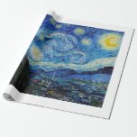 ARBEITSPAPIER: DIE STARRY NACHT: VAN GOGH GESCHENKPAPIER<br><div class="desc">ARBEITSPAPIER: DIE STARRY NACHT: VINCENT VAN GOGH</div>