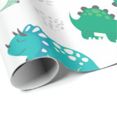 ARBEITSPAPIER: DINOSAURS GESCHENKPAPIER (Rolleneckpunkt)