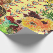 ARBEITSPAPIER FÜR BLUME UND HERZEN GESCHENKPAPIER (Ecke)