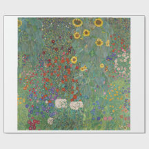 ARBEITSPAPIER: GUSTAV KLIMT: FARM GARDEN